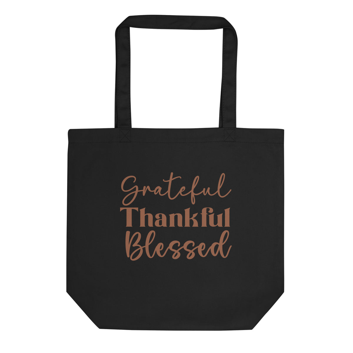 Grateful Thankful Blessed Tote