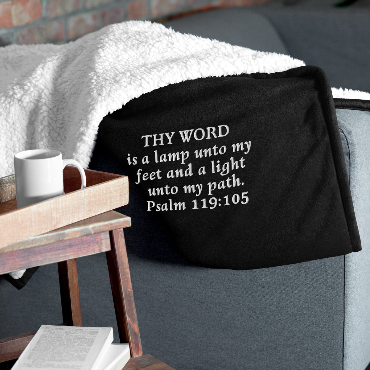 Thy Word Scripture Blanket