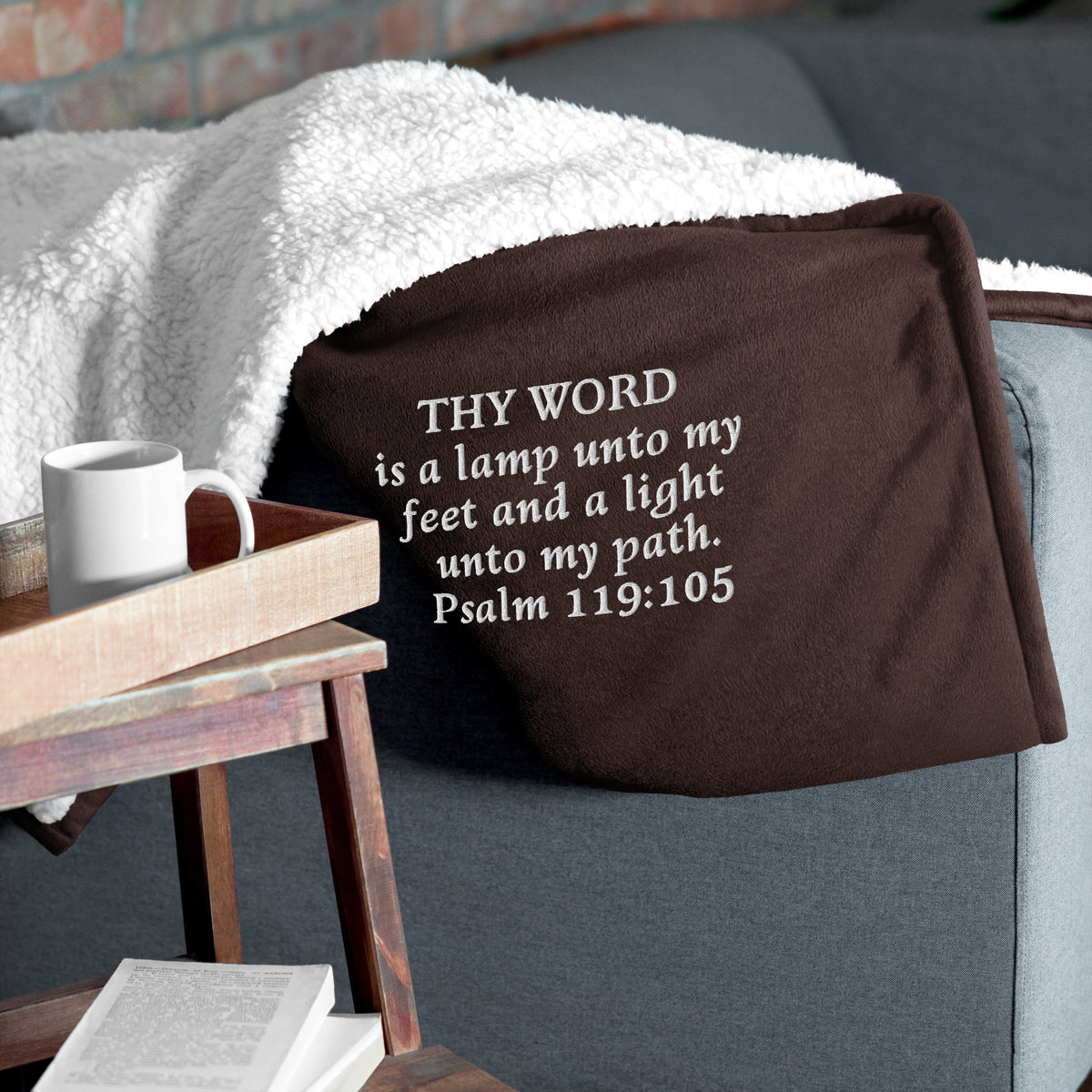 Thy Word Scripture Blanket