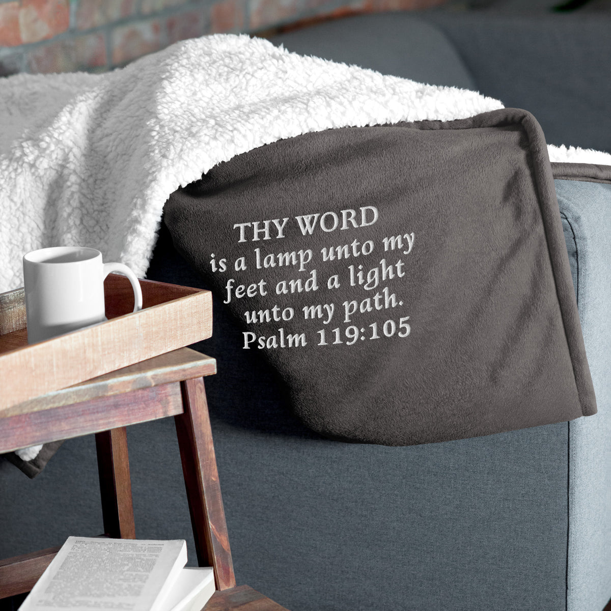 Thy Word Scripture Blanket