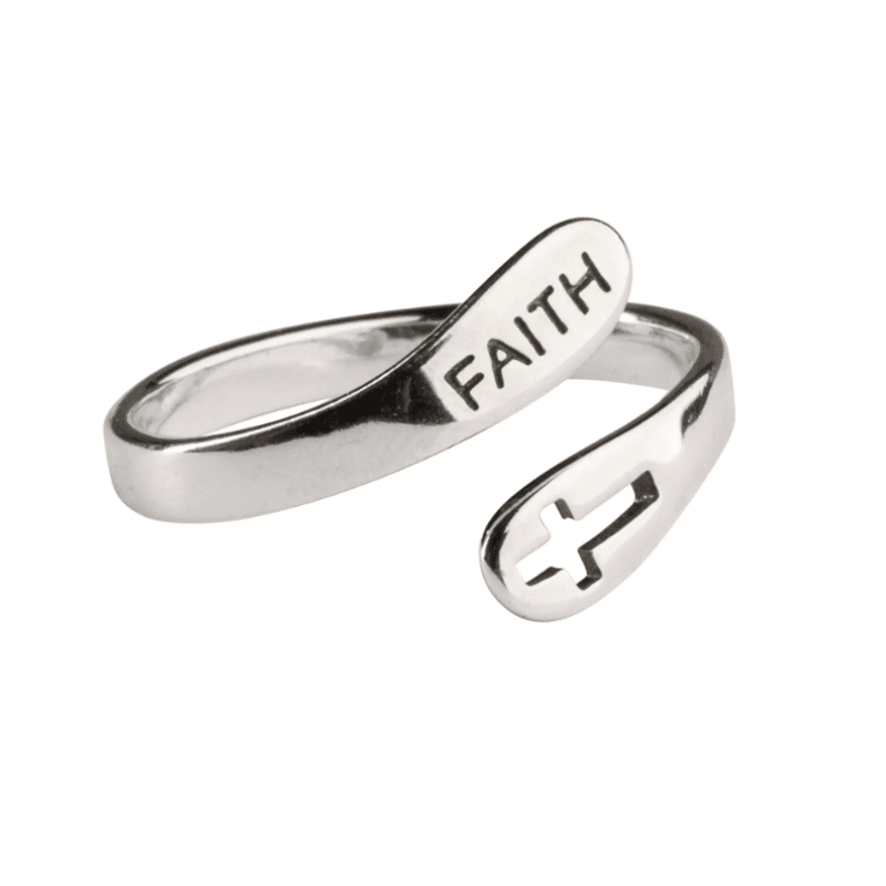 Faith Cross Ring