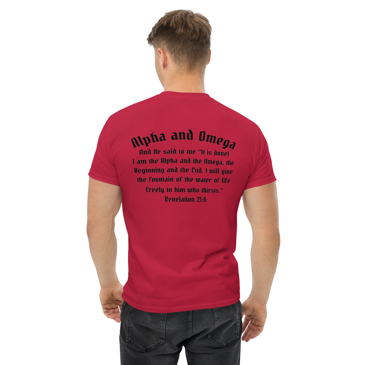 Alpha And Omega Mens T-shirt