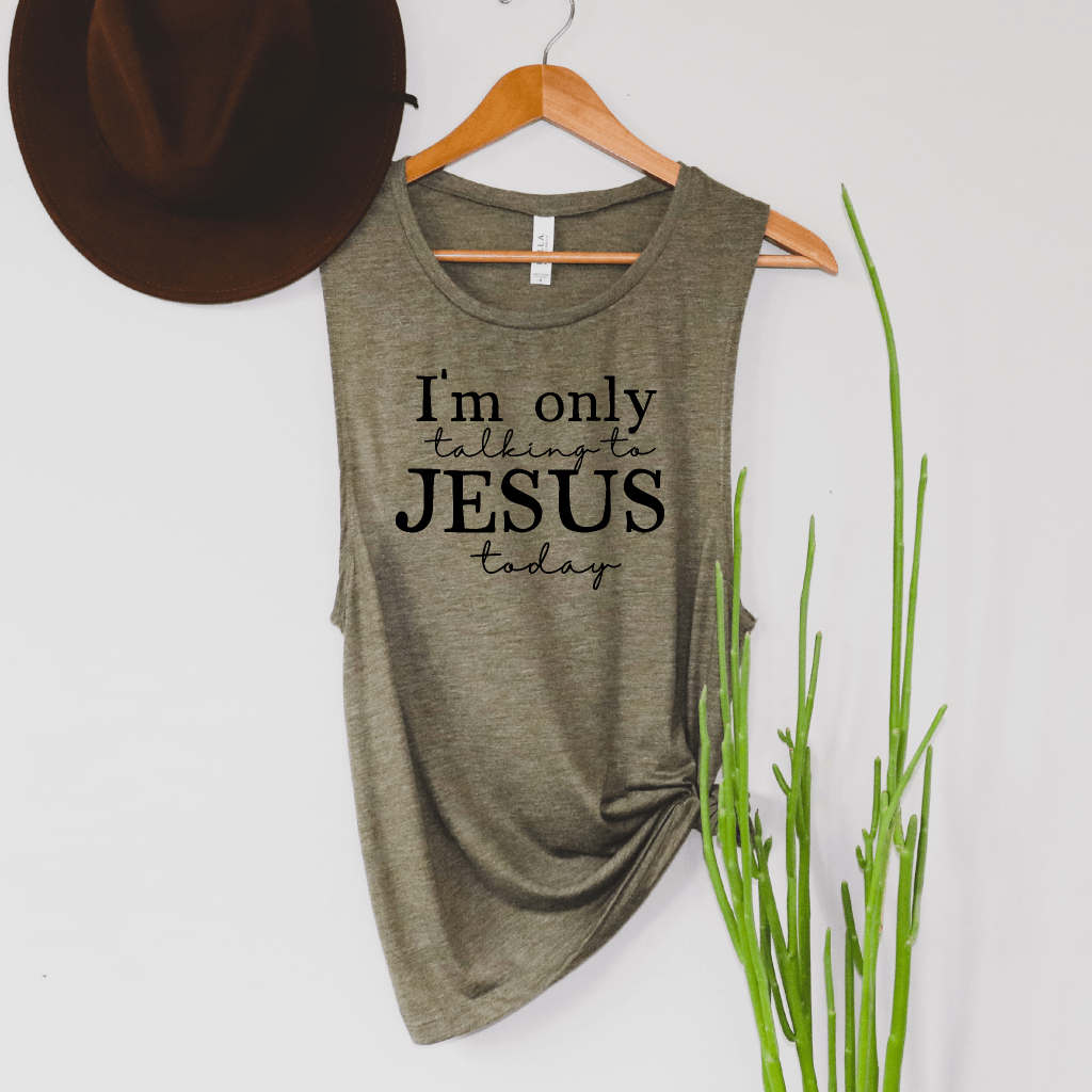 Only Talking to Jesus Tank