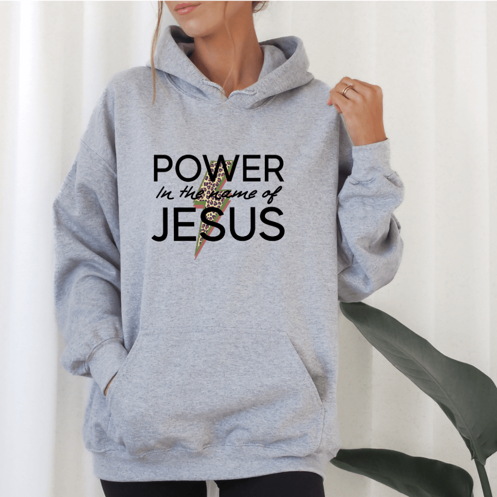 Power in Jesus Hoodie