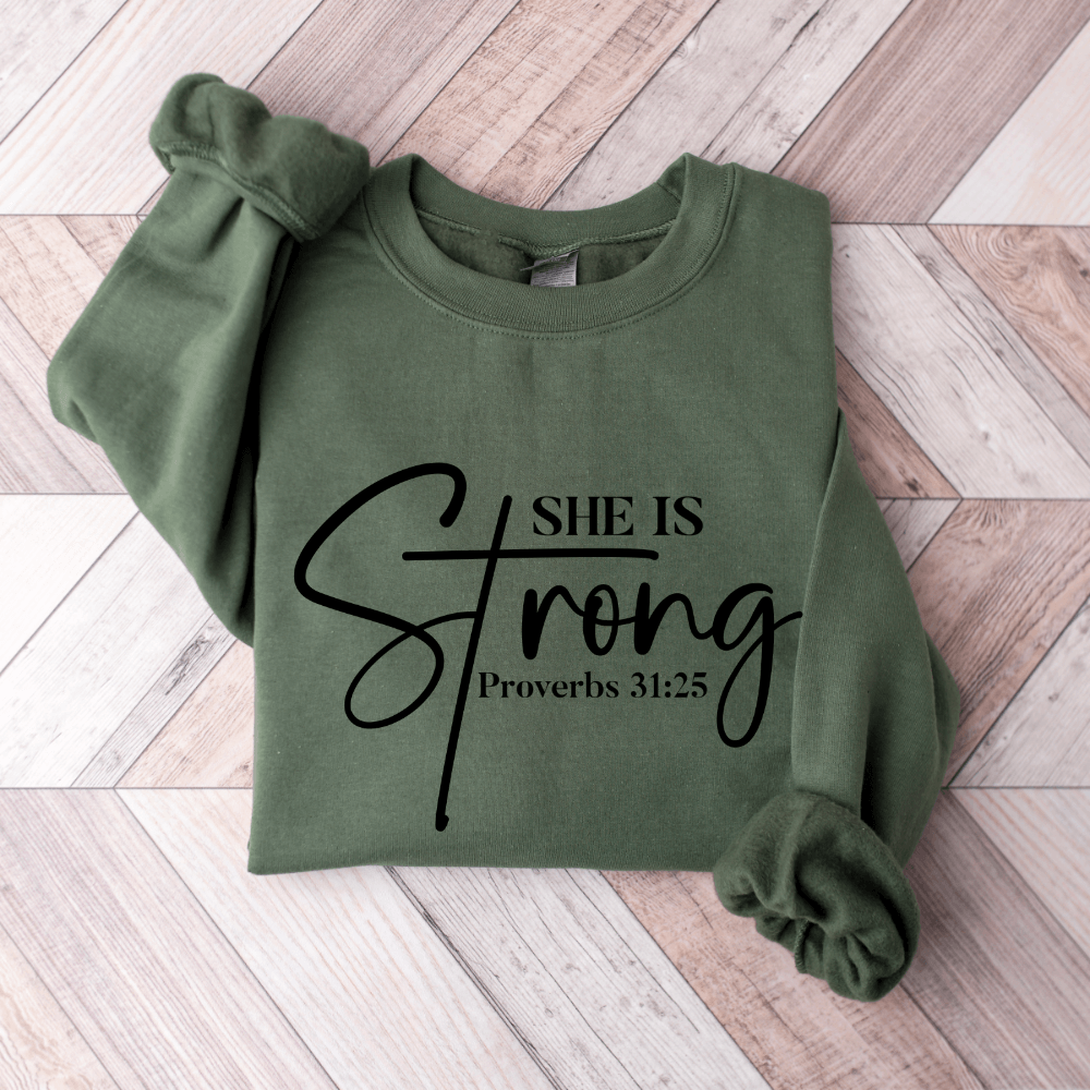 She Is Strong Sweatshirt