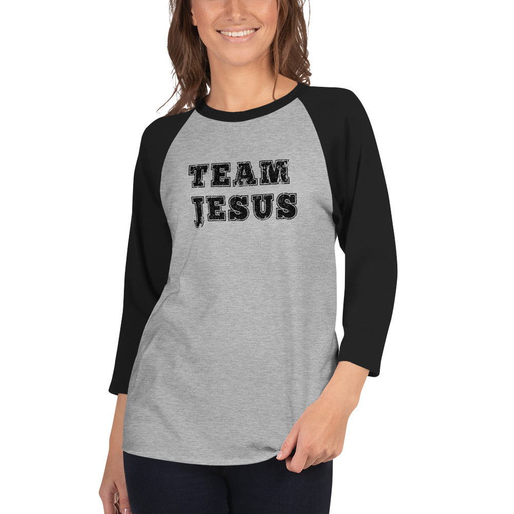 Team Jesus Raglan T-shirt