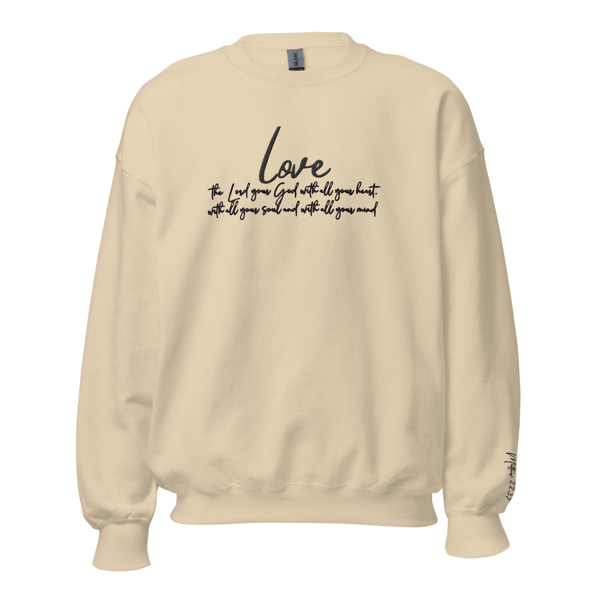 Embroidered Love Sweatshirt