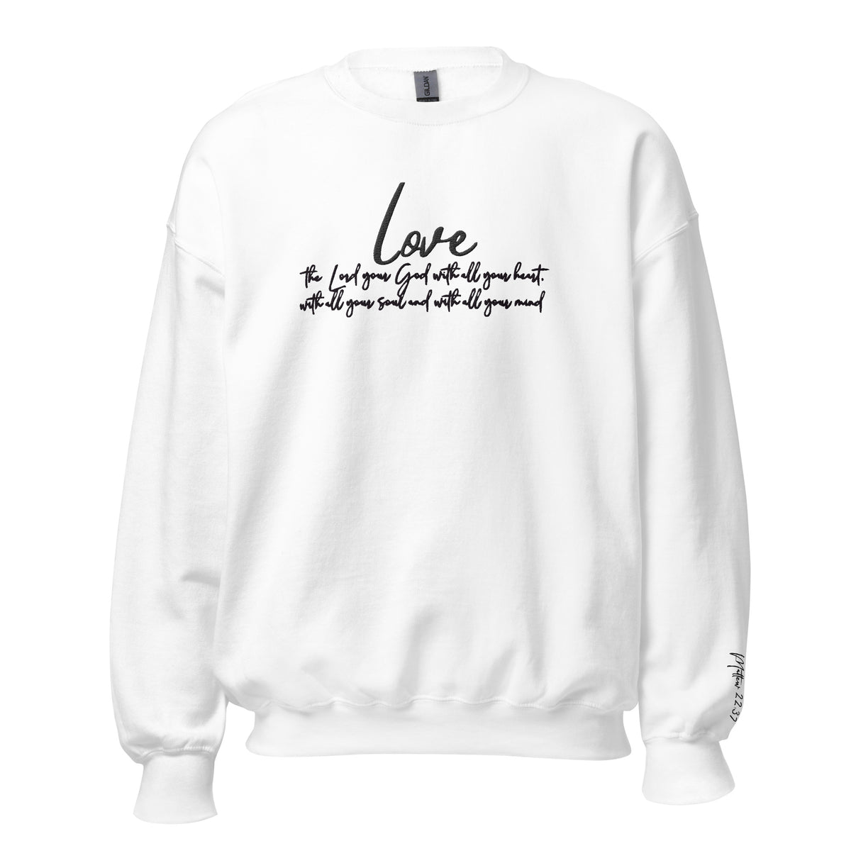 Embroidered Love Sweatshirt