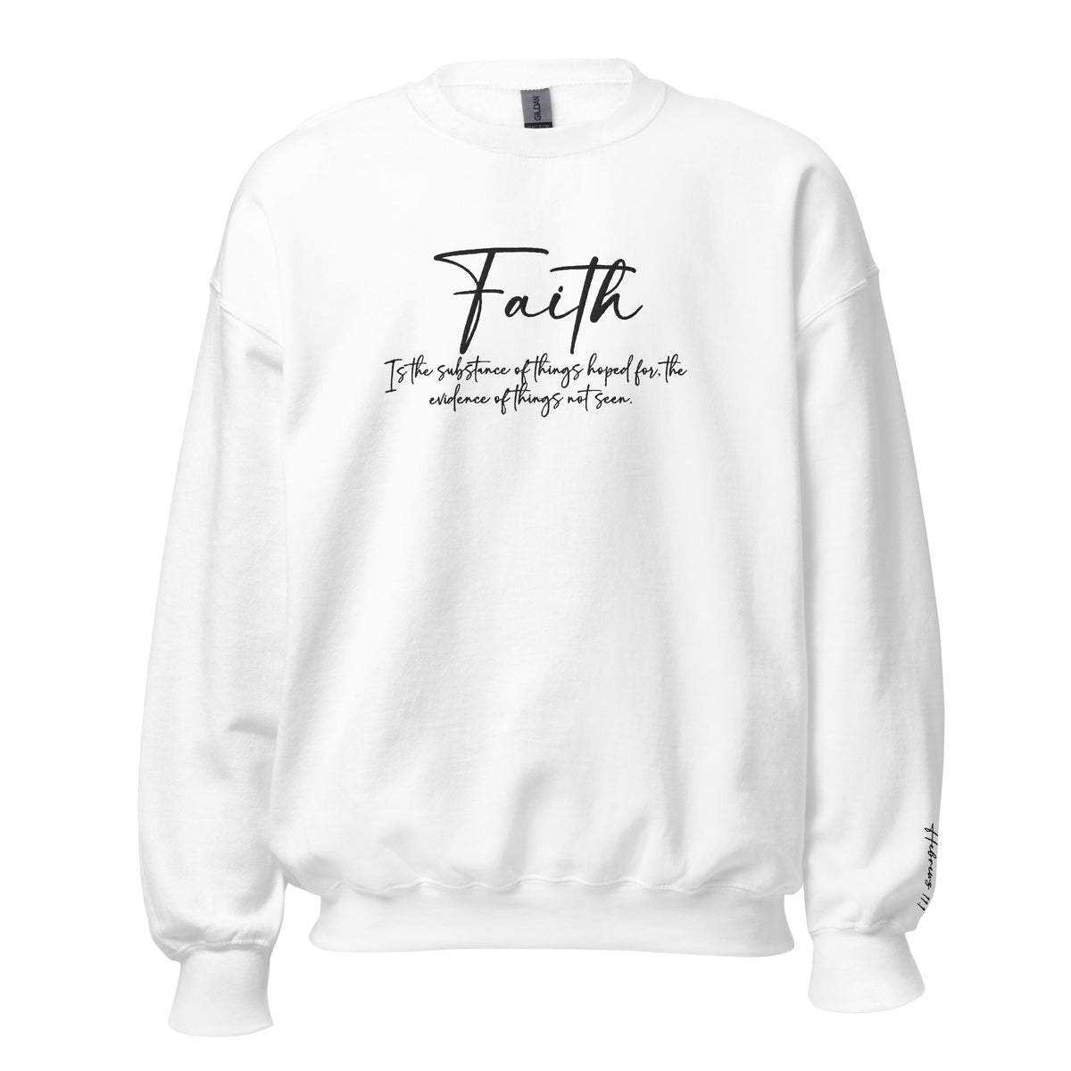 Embroidered Faith Sweatshirt