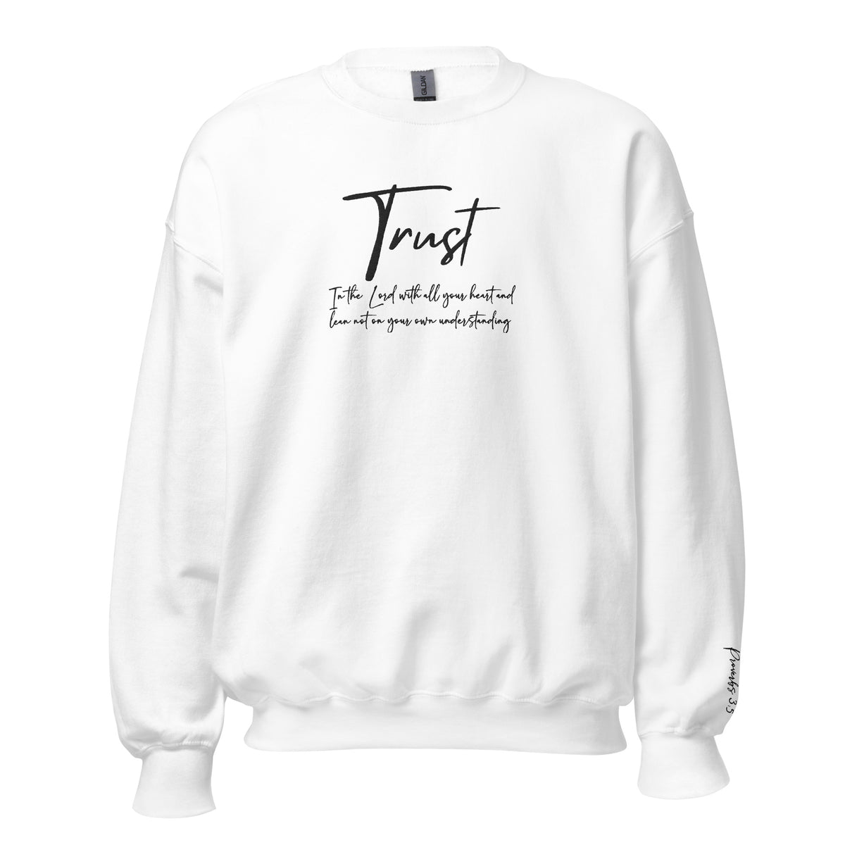 Embroidered Trust Sweatshirt