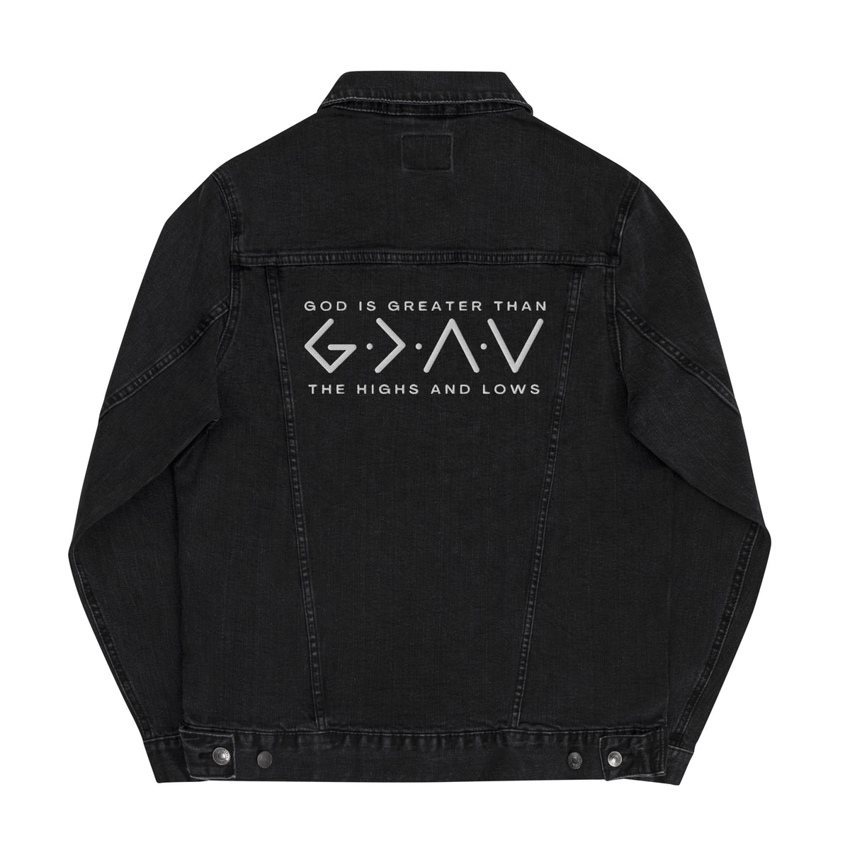 God is Greater Denim Jacket