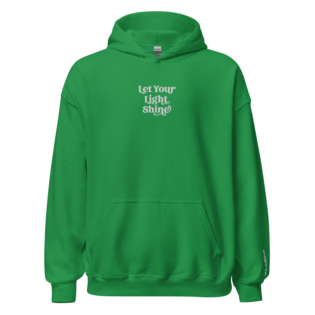 Let Your Light Shine Embroidered Hoodie