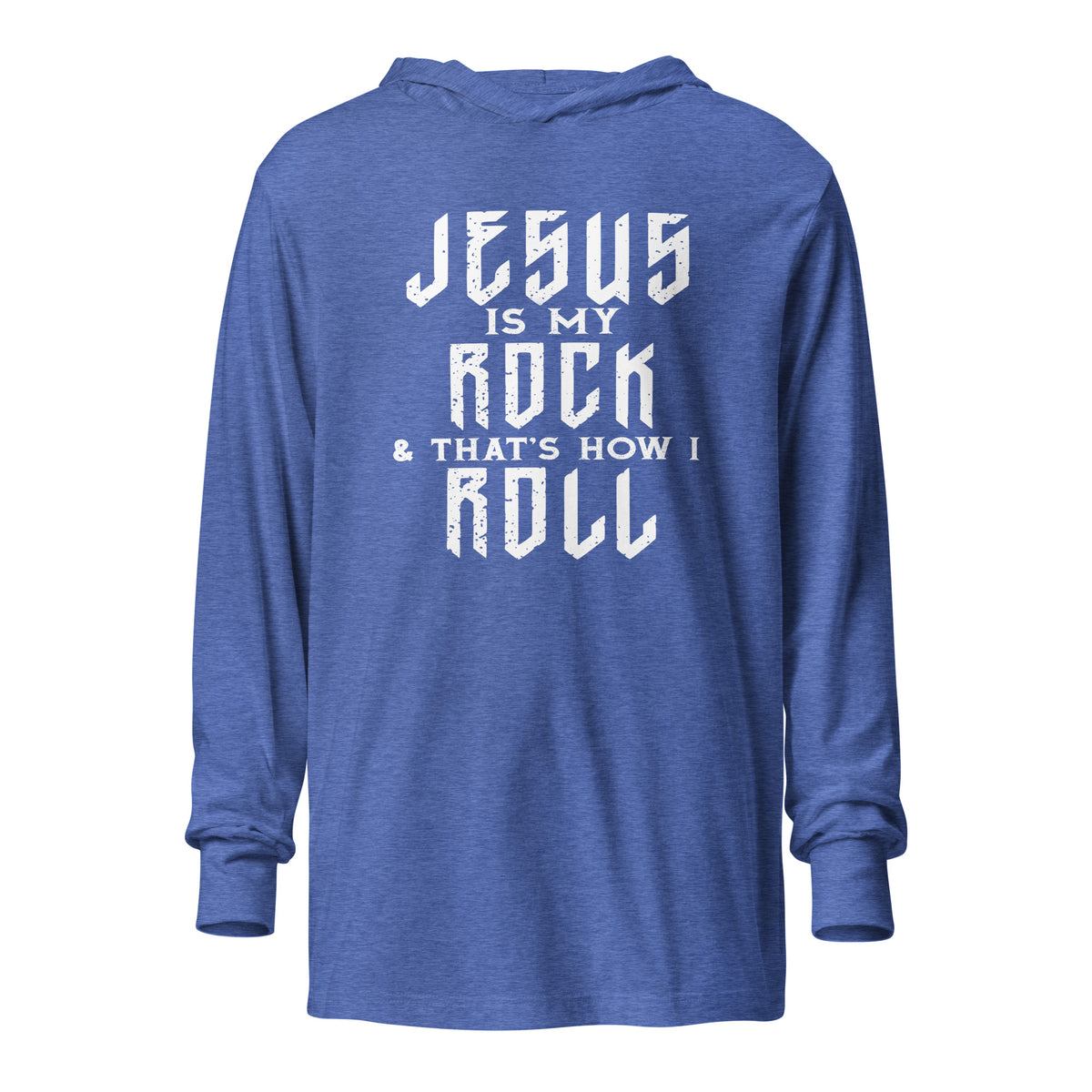 Jesus Is My Rock Hooded Tee