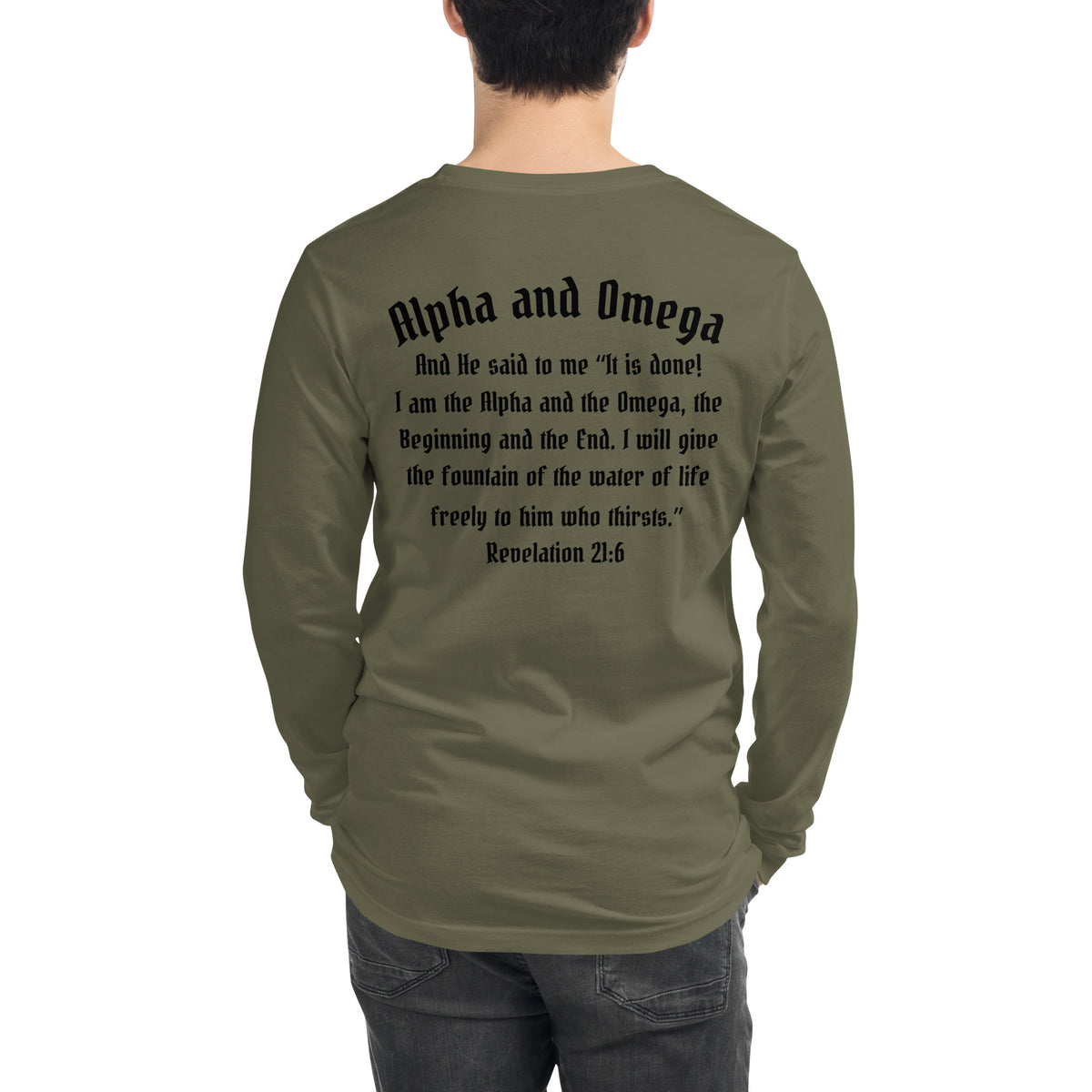 Alpha And Omega Long Sleeve Tee