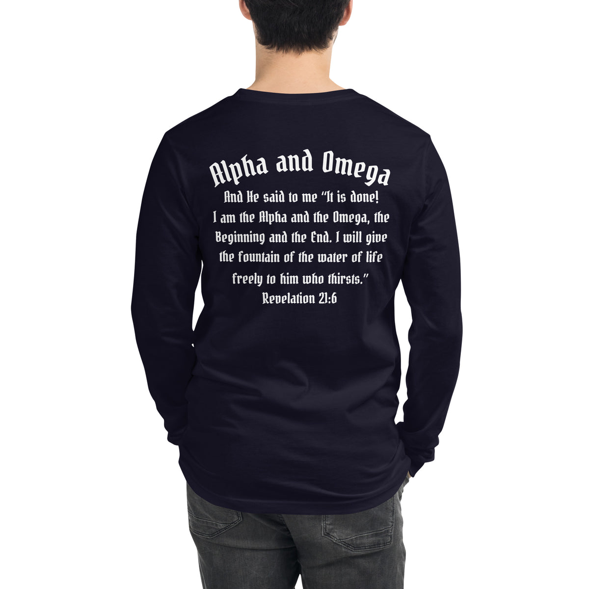 Alpha And Omega Long Sleeve Tee