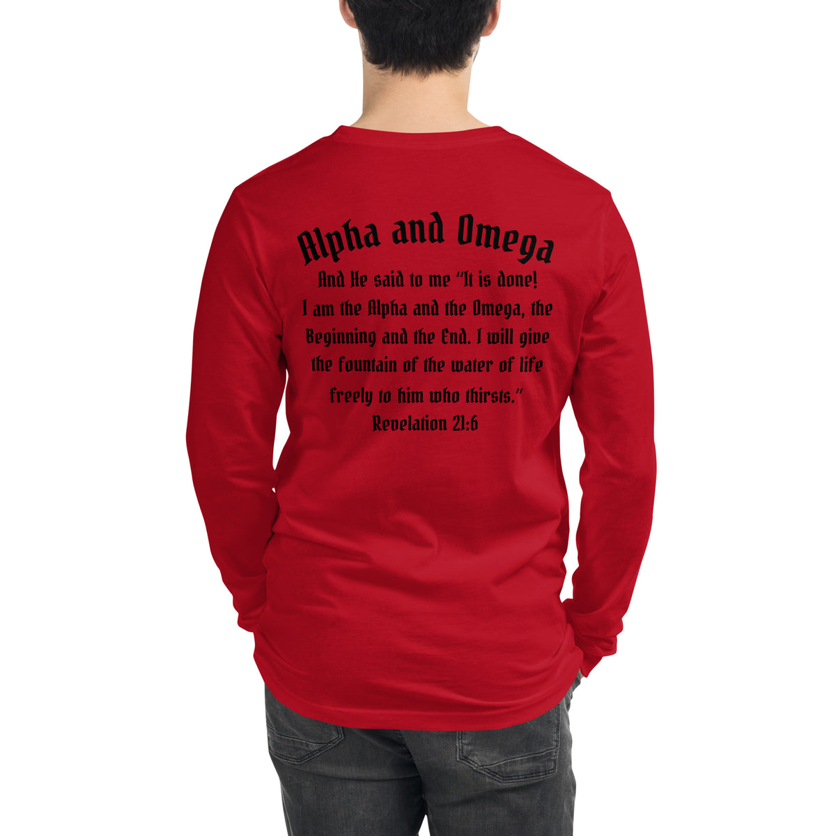 Alpha And Omega Long Sleeve Tee