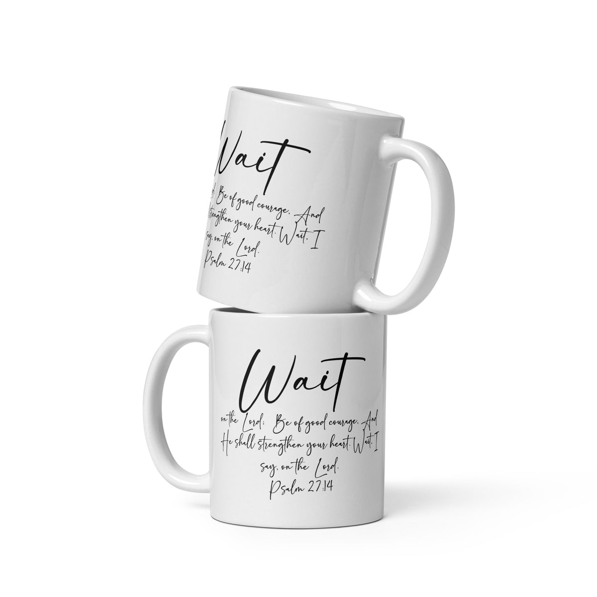 Wait On The Lord Mug