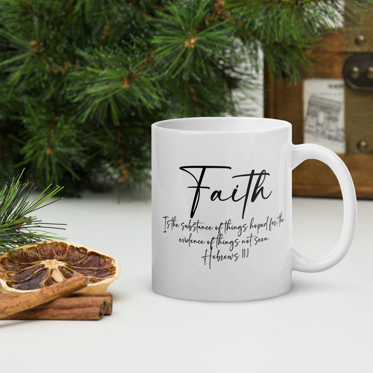 Faith Bible Verse Mug