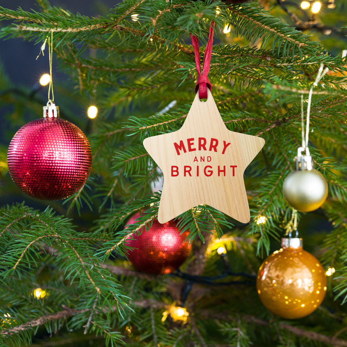 Merry And Bright Ornament