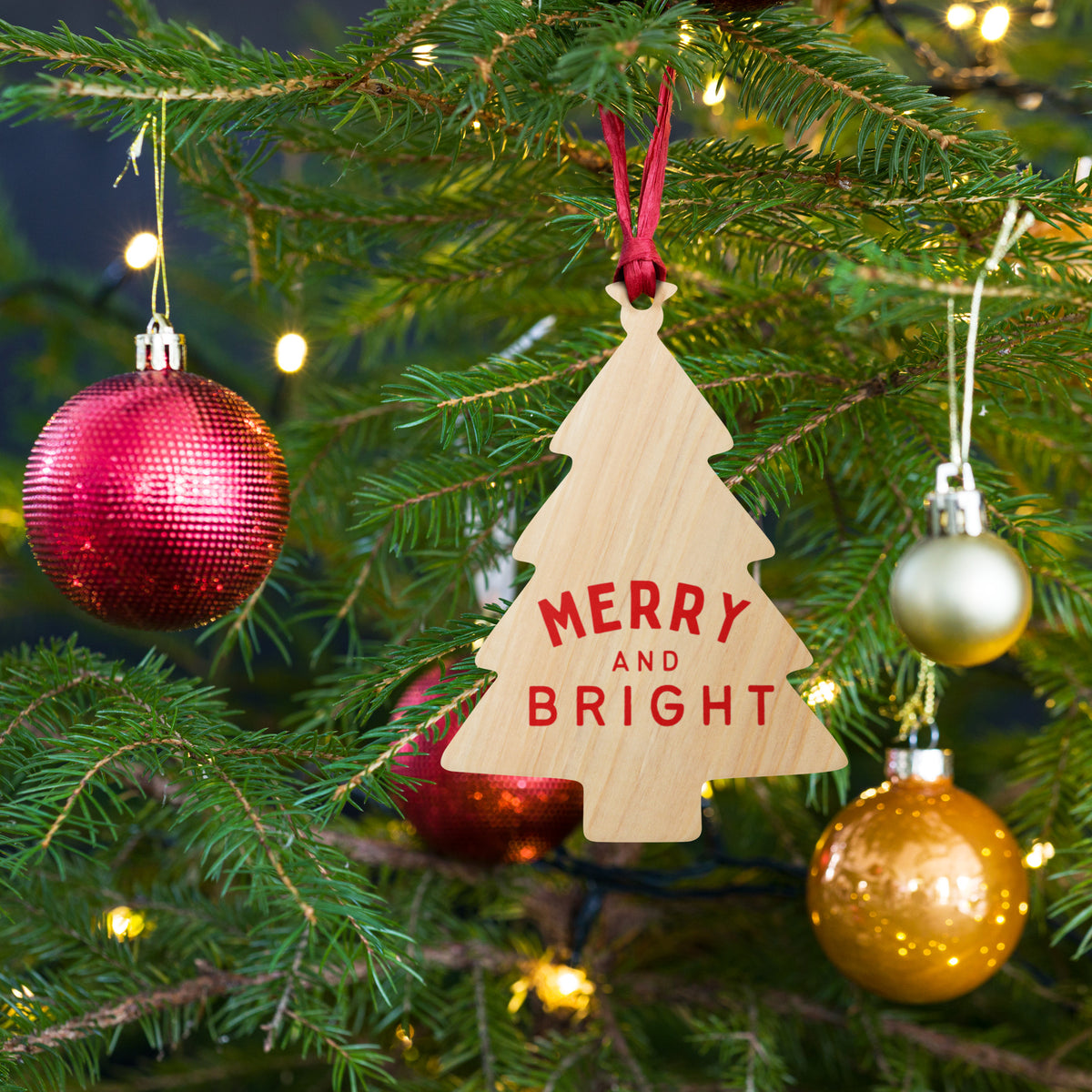 Merry And Bright Ornament