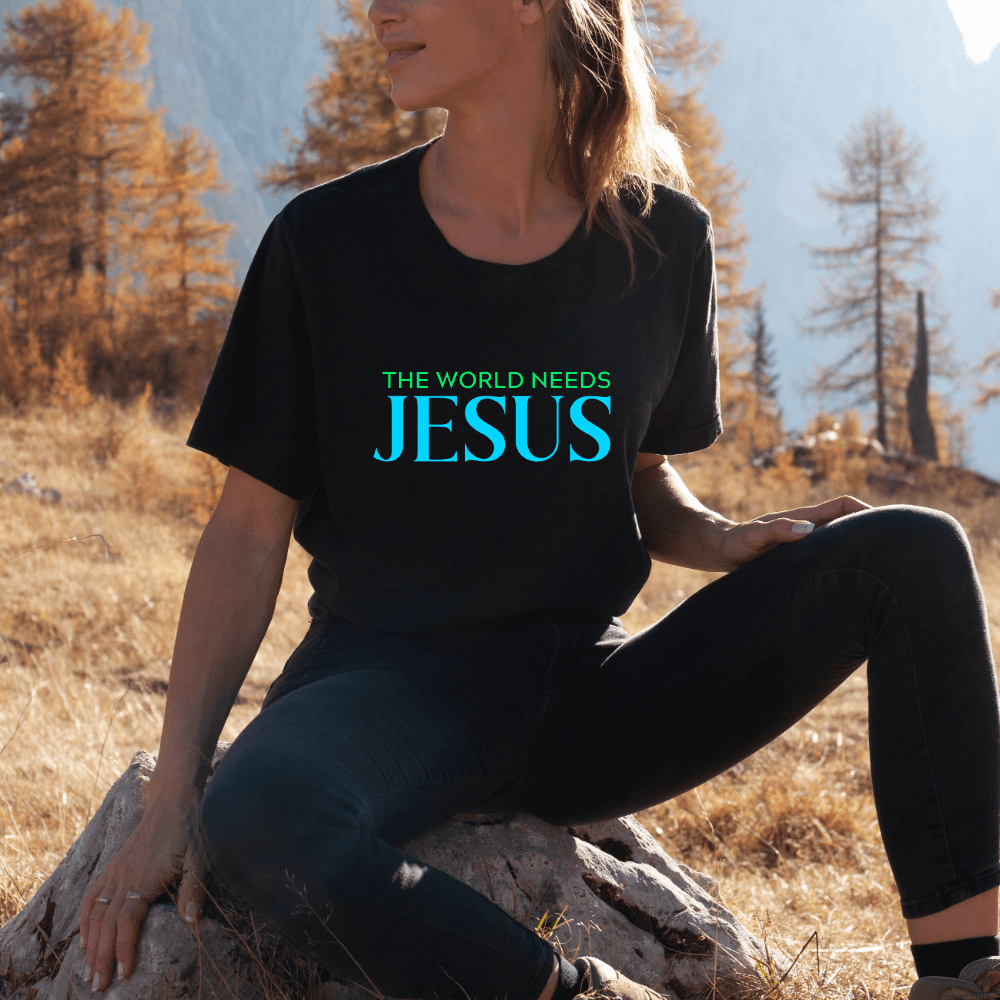 World Needs Jesus Shirt